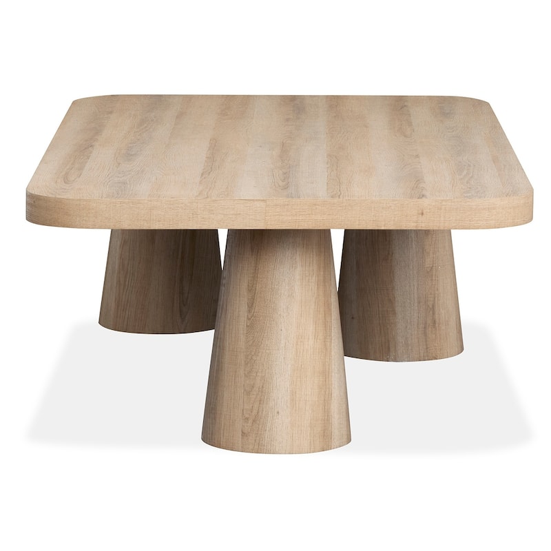 Magnussen Home Lanfer Peanut Rectangular Cocktail Table - 58''W x 34''D x 18''H