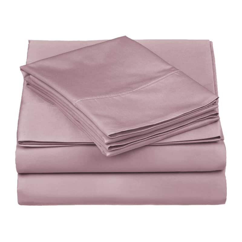 Superior Egyptian Cotton 530 TC Sheet Set Sateen Weave, Deep Pocket, Ultra‑Soft & Breathable Bedding