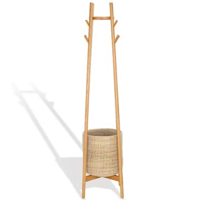 SAFAVIEH Couture Fadia 63" Coat Rack - 19" W x 19" D x 63" H - 19Wx19Dx63H