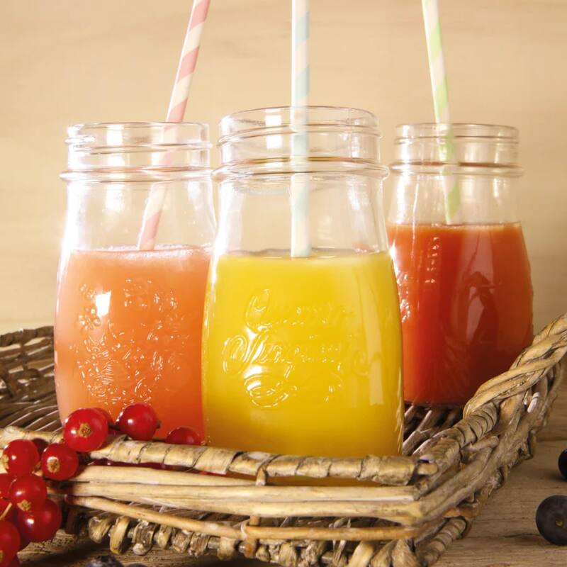 Bormioli Rocco Quattro Stagioni Set of 6 Jars And Drinking Bottles