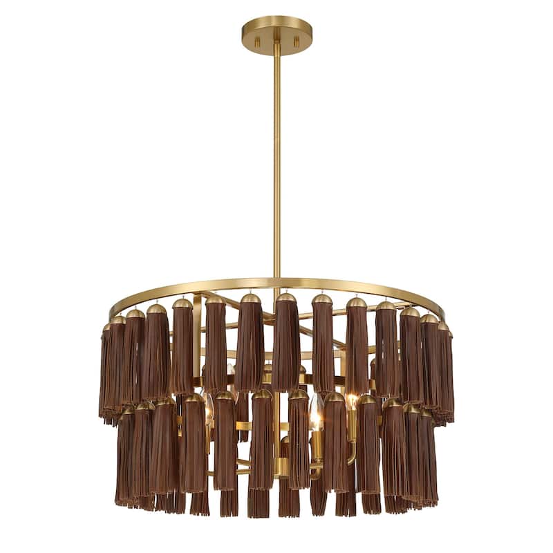 Savoy House 7-2747-4 Aquitane 4 Light 24" Wide Chandelier