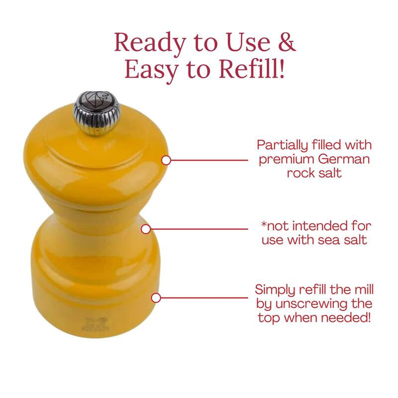 Peugeot Bistro 4 Inch Salt Mill