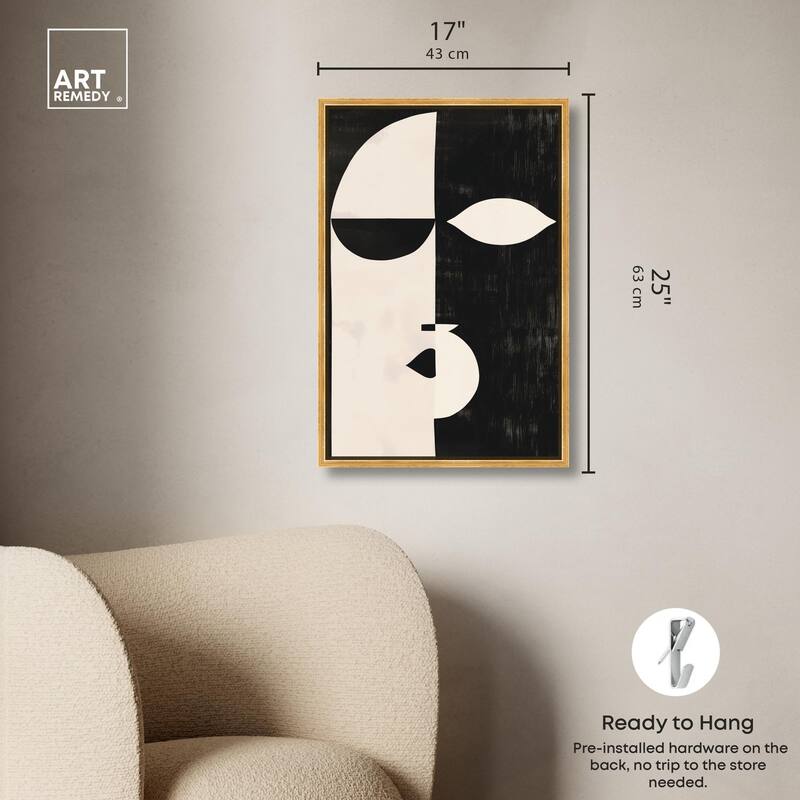Divided Self I Canvas by Art Remedy