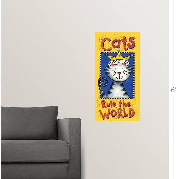Shop Cats Rule The World Multi Overstock 25524430