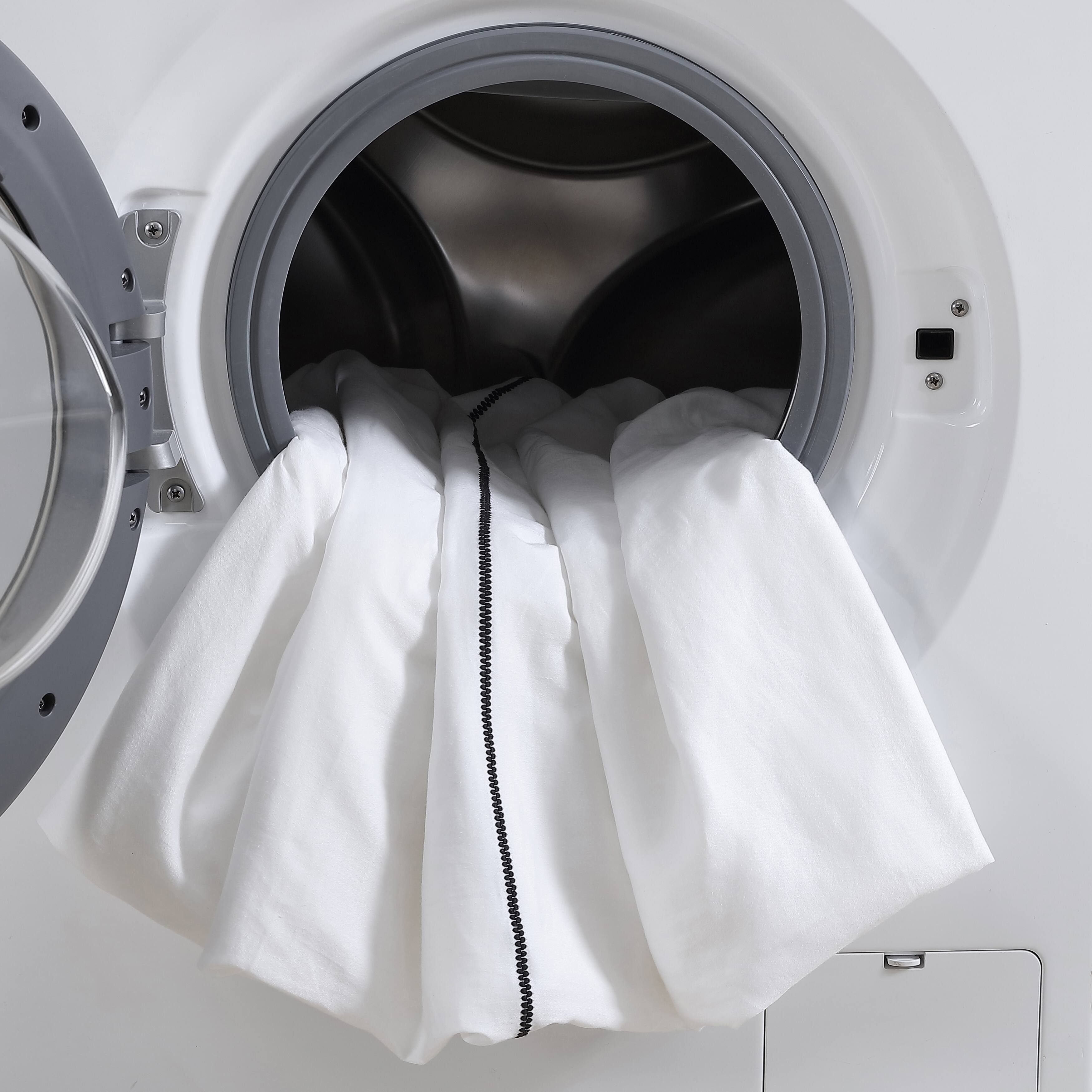 Vera Wang Zig Zag White Cotton Comforter Set Bed Bath & Beyond 28442154