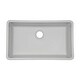 preview thumbnail 2 of 8, Lexicon Granite Composite 32 inch Kitchen sink in Galaxy White - 19x32