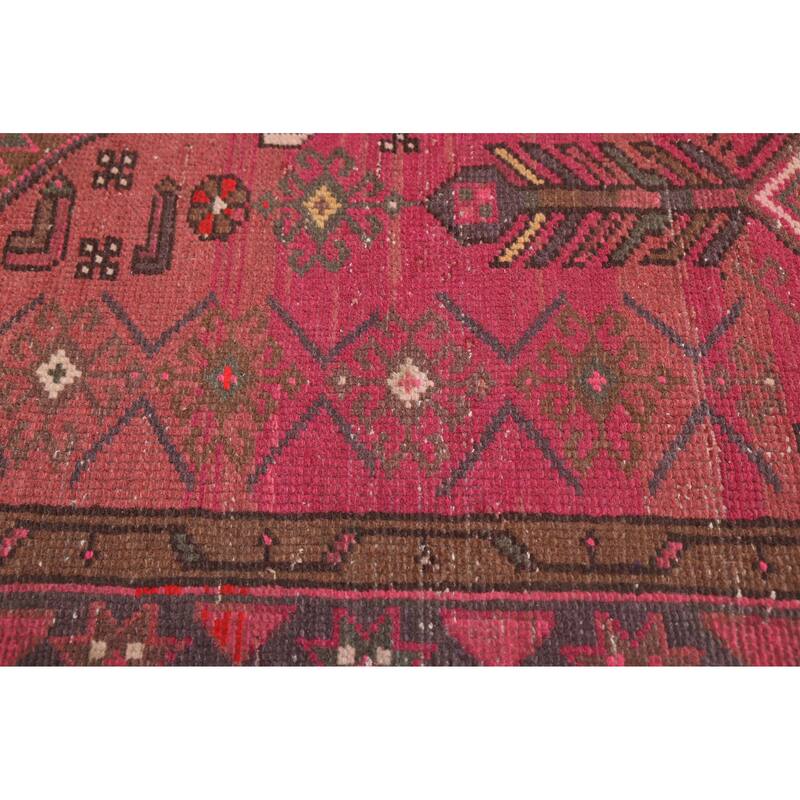 ECARPETGALLERY Hand-knotted Antalya Vintage Pink Wool Rug - 4'1 x 6'3