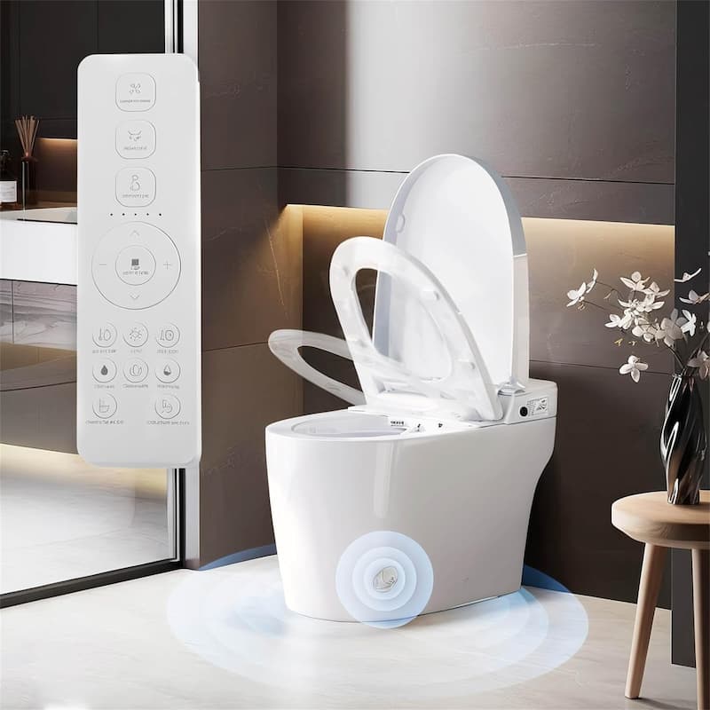 Smart Bidet Toilet with Remote Control