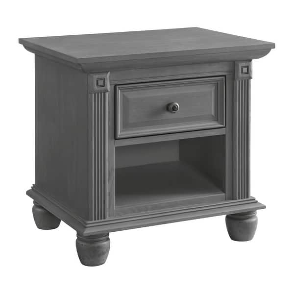 slide 2 of 8, Oxford Baby London Lane Nightstand Grey