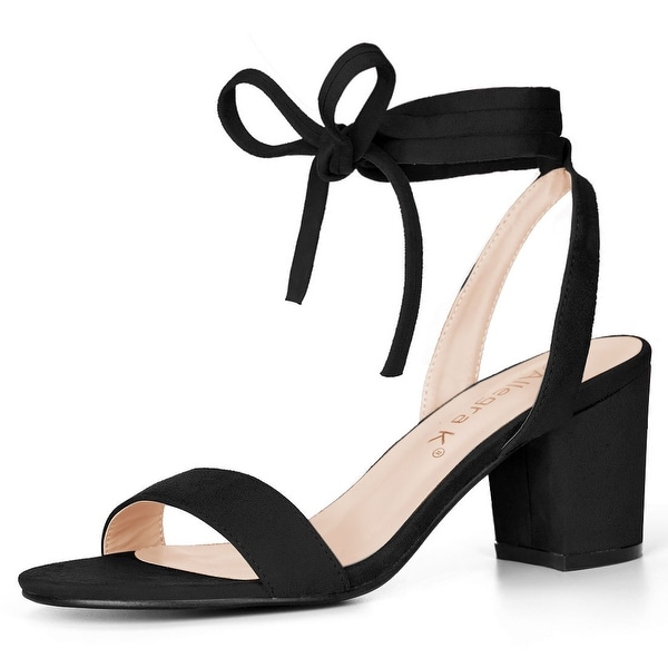 ladies ankle tie sandals