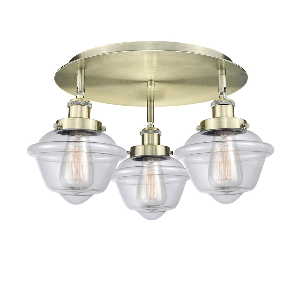 Innovations Lighting Oxford - 3 Light 18" Flush Mount