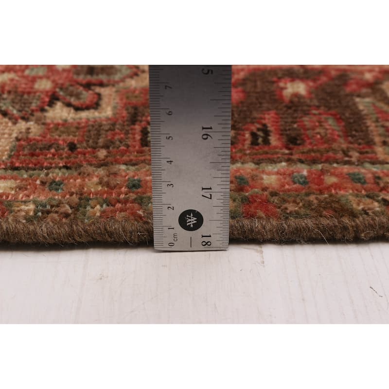 ECARPETGALLERY Hand-knotted Sarabi Light Red Wool Rug - 7'10 x 11'11