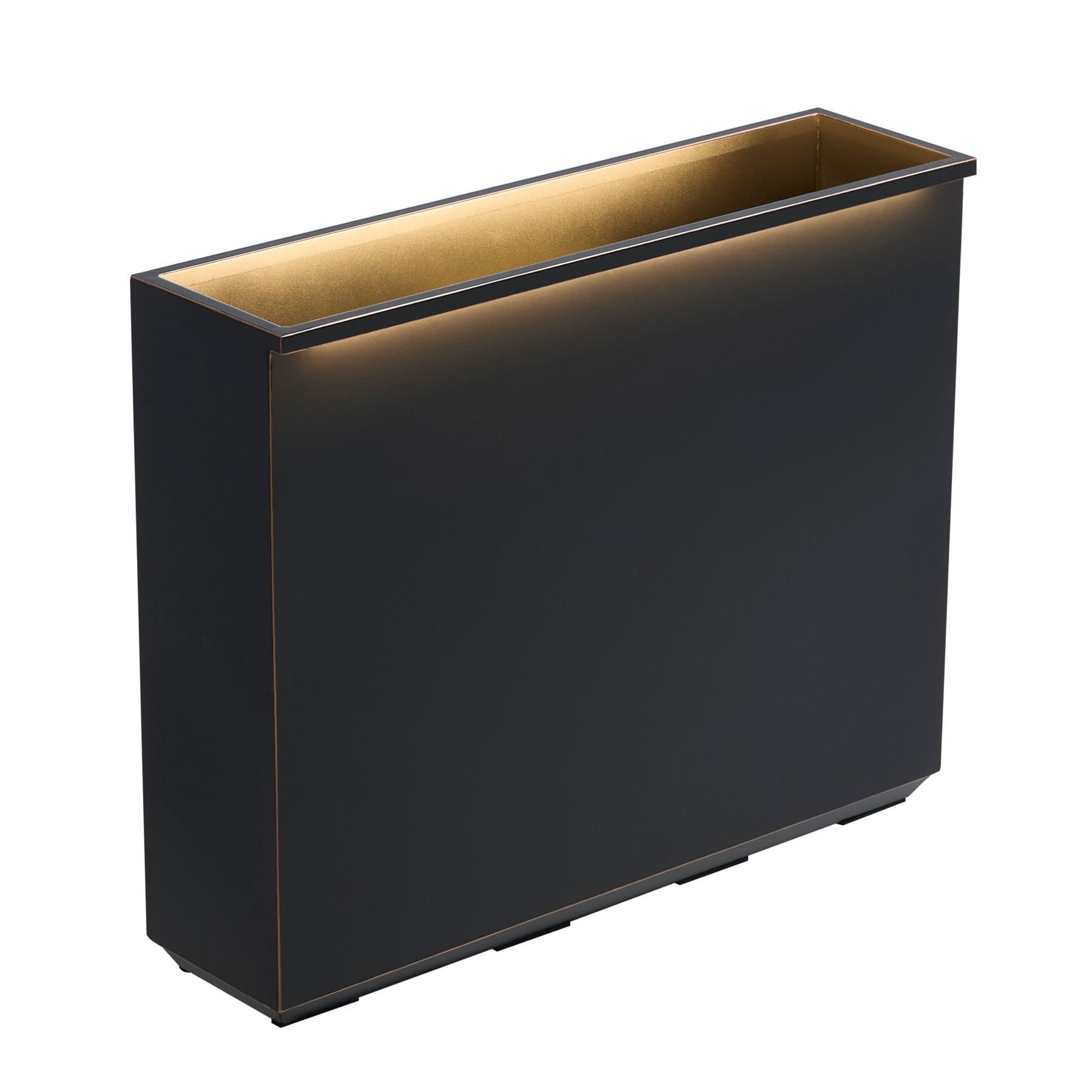THEDRIPPER BOX DAMNGOOD!! × NATURE TONES 38-Inch-Metal-LED-Planter-Box,