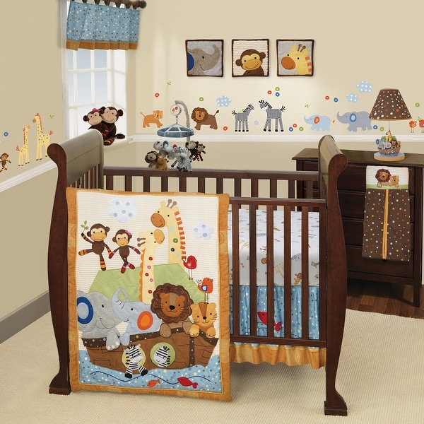 lambs and ivy monkey crib bedding