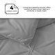 preview thumbnail 52 of 65, 3 Piece Reversible Pintuck Pinch Pleat Bohemia and Tufted Clipped Comforter Set