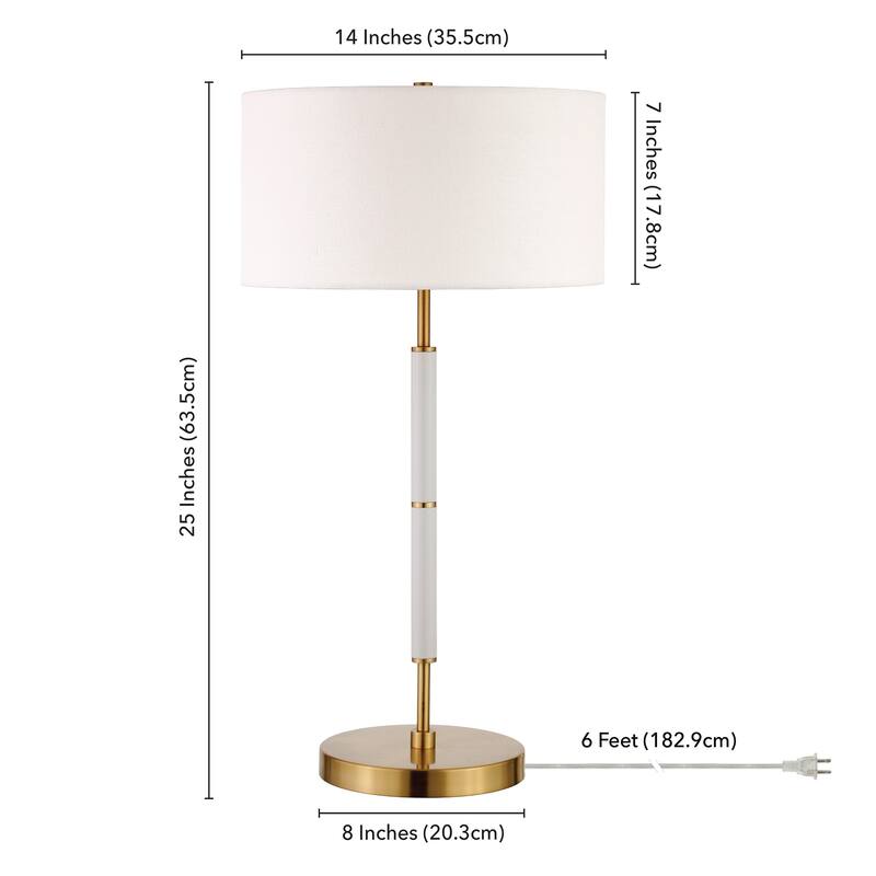 Simone 2-Light Table Lamp