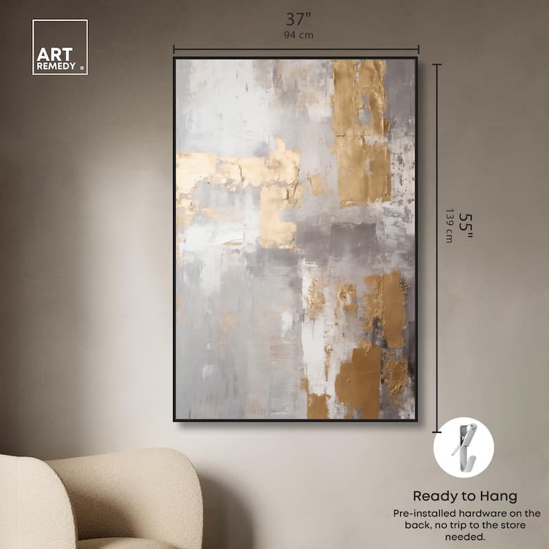 Woven Reminiscence II Canvas by Art Remedy