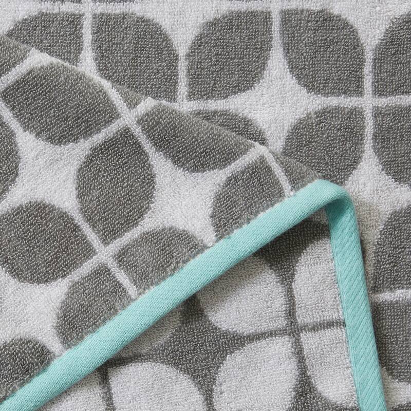 Intelligent Design Lita Cotton Jacquard Bath Towel 6 Piece Set