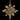 22" LED Gold Hanging Bethlehem Star Outdoor Christmas Decoration