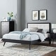 preview thumbnail 19 of 48, Willow Full Wood Platform Bed With Splayed Legs