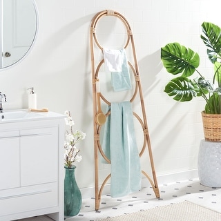 SAFAVIEH Home Collection Kino 3 Tier Towel Hanger - 27" W x 1" D x 67" H