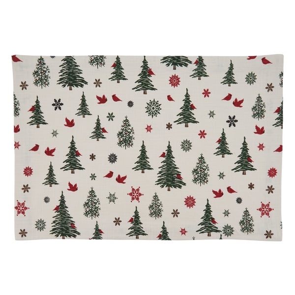 Linen Tree Placemats - My French Country Home Box