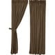 preview thumbnail 5 of 7, Primitive Curtains VHC Check Panel 84x40 Pair Rod Pocket Cotton - Panel 84x40