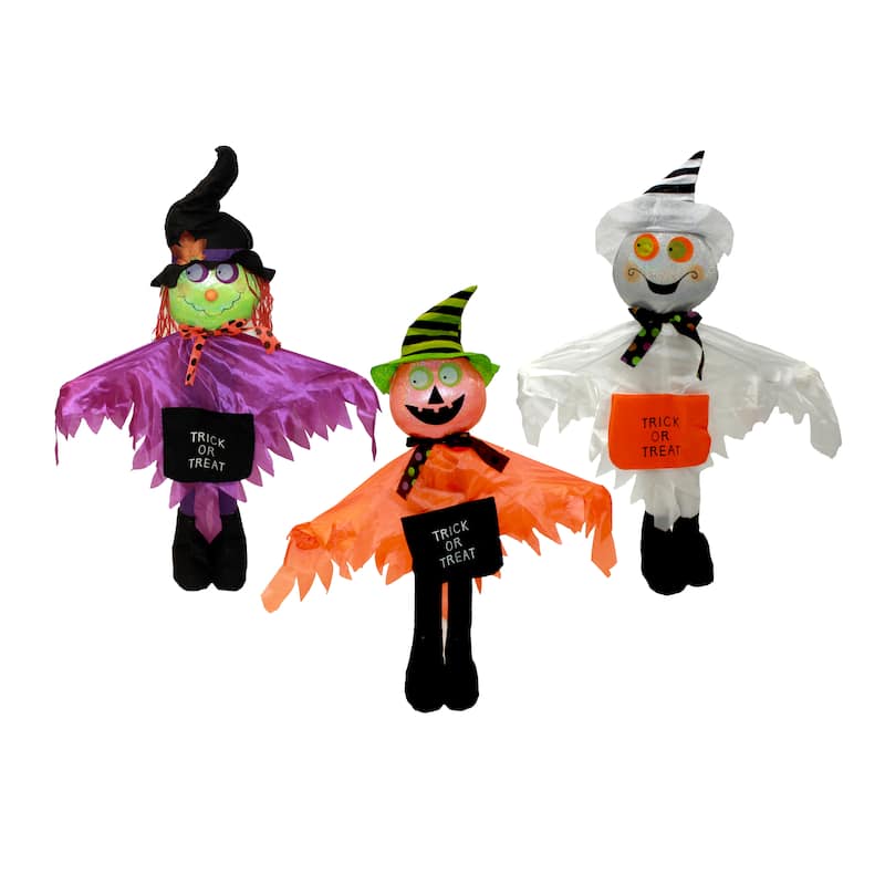 36" Standing Halloween Figures, Set of 3