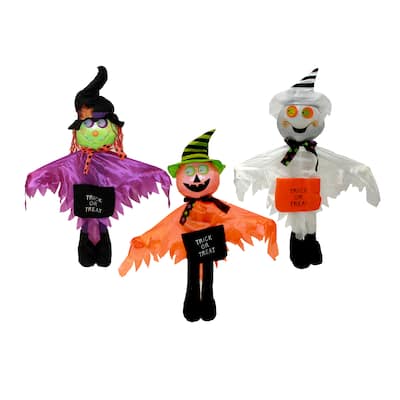 36" Standing Halloween Figures, Set of 3