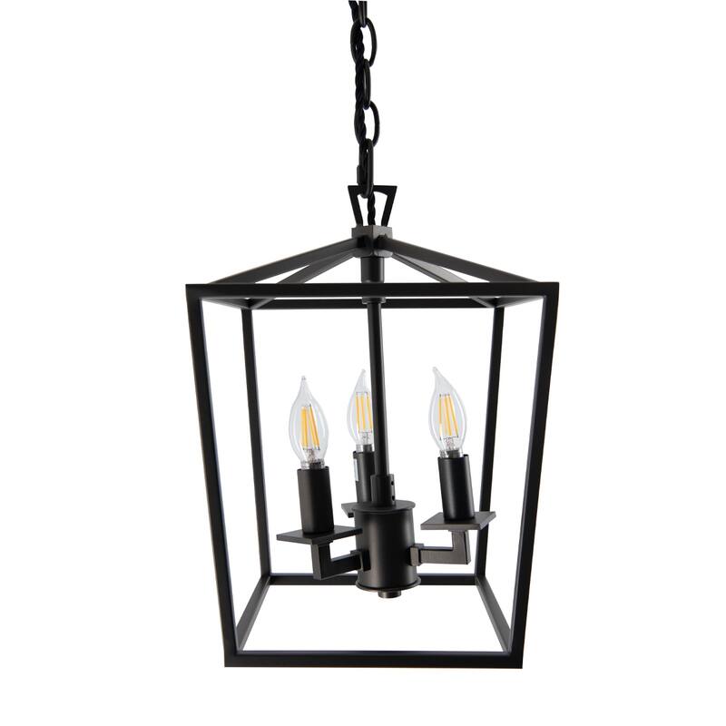 Elk Home Cage Polished Nickel Finish 3 Light Chandelier