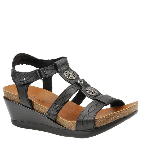 mid heel wedge sandals