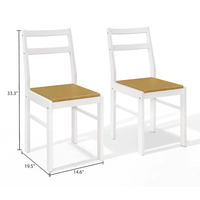 CraftPorch Classic Two-tone 5-piece Dining Set