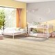 preview thumbnail 11 of 25, Industrial Charm Full-Full-Full Metal Triple Bed with Built-in Ladder