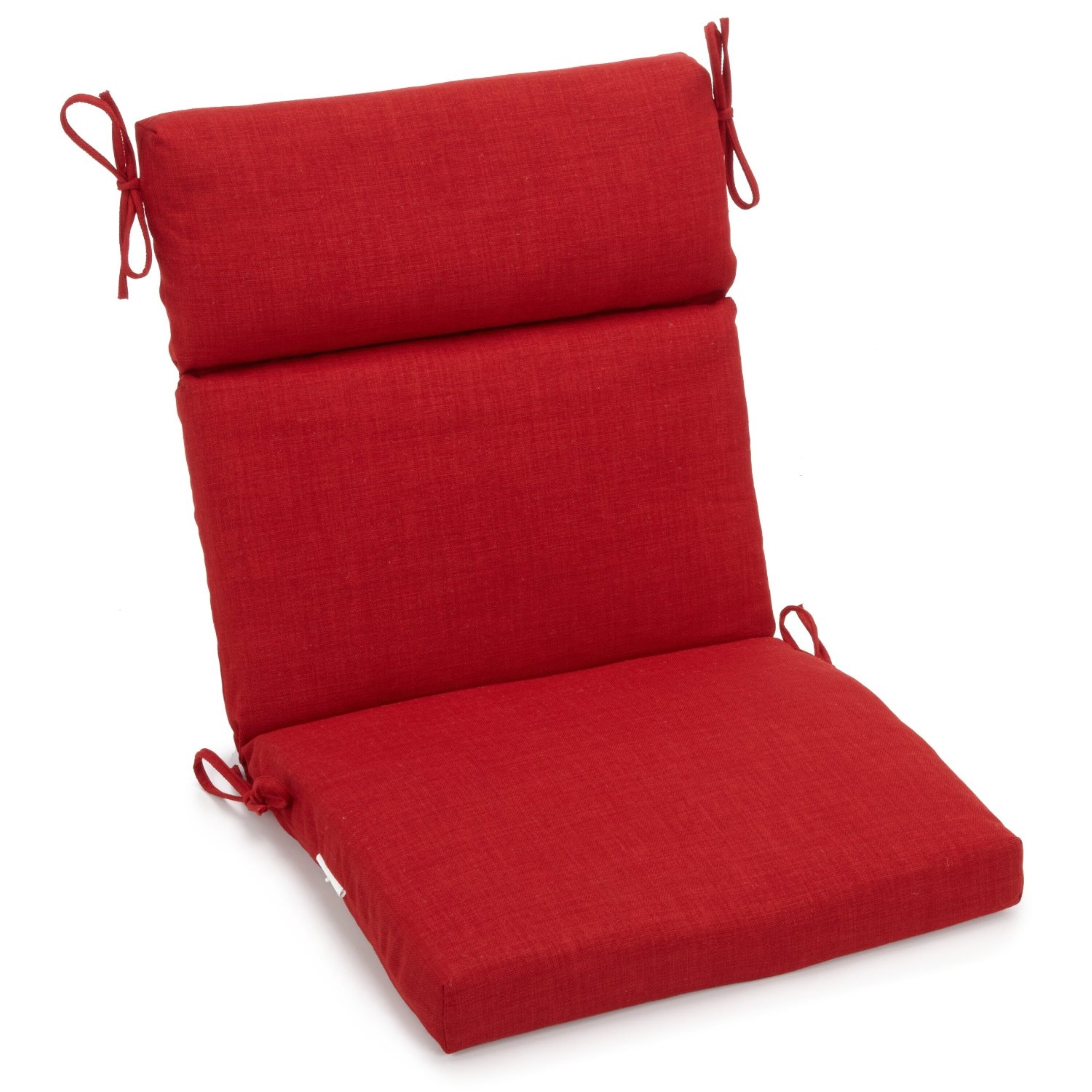 Three section Outdoor Seat Back Chair Cushion Multiple Sizes