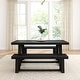 preview thumbnail 33 of 33, Farmhouse 72-inch Rectangle Dining Table Set with Benches
