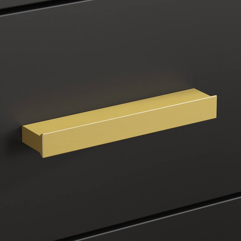 Timechee 23.6'' Tall 3 - Drawer Nightstand In White/Black