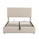 preview thumbnail 12 of 25, Full Size Platform Bed with a Hydraulic Storage System Upholstered Storage Bed for Kids Teens Adults Space-Saving, Easy Assembly