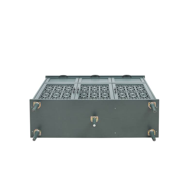 Boucle Swivel Chair with Storage Base