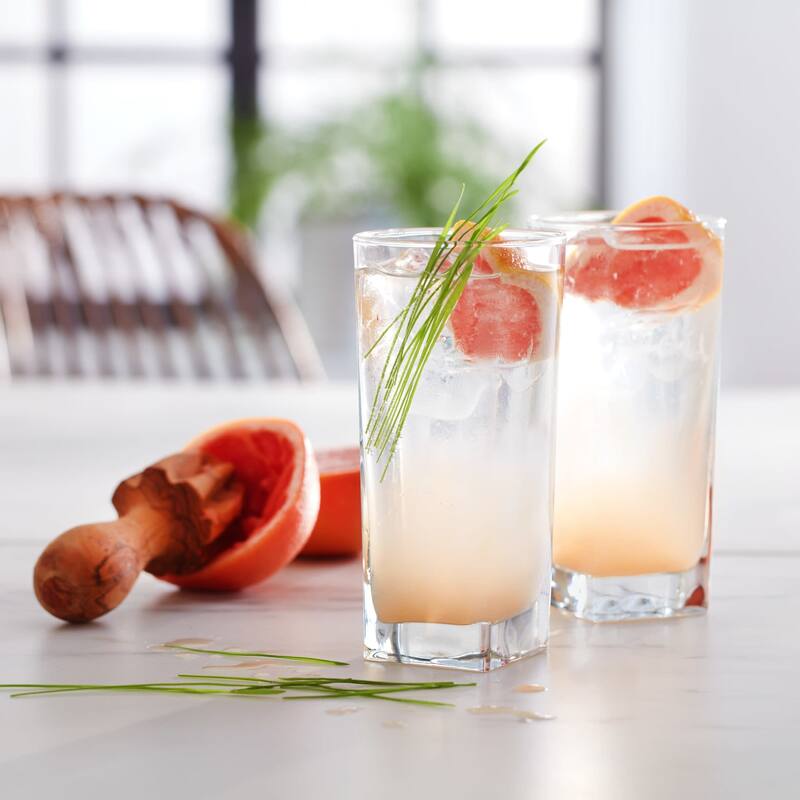 Libbey City Tumbler Glasses, 14.3-ounce, Set of 8 - Set of 8 - Set of 8