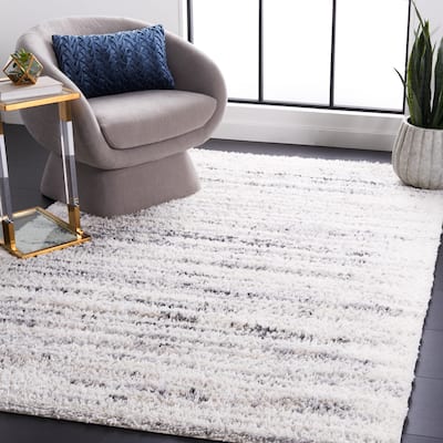 SAFAVIEH Berber Shag Jindra Abstract Rug