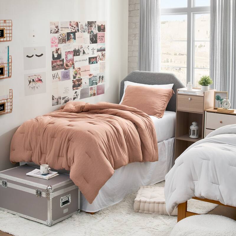 Shhhh! I'm Undercover! - Coma Inducer® Comforter Set - Twin XL - Adobe Sandstone