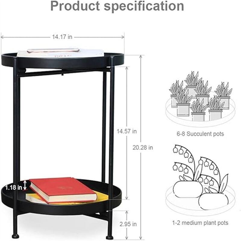 Metal End Table