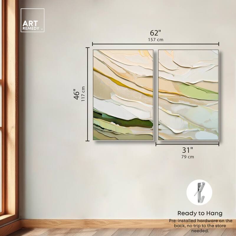 Mossy Glen Canvas Set of 2 by Art Remedy
