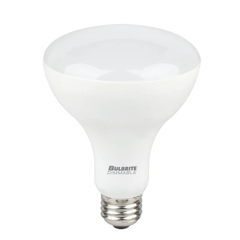 Bulbrite 9 Watt Dimmable Frost BR30 Medium (E26) LED Bulb