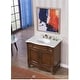 preview thumbnail 2 of 9, Elegant Lighting VF-1047-VW Windsor 36" Free Standing Single Basin