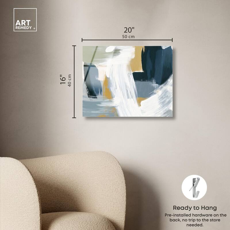 Moss Layers III Acrylic by Art Remedy, Ready to Hang