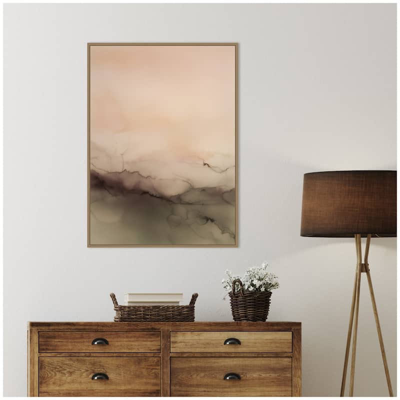 Kate and Laurel Dawn No. 2 by Amy Lighthall Framed Canvas Wall Art Print