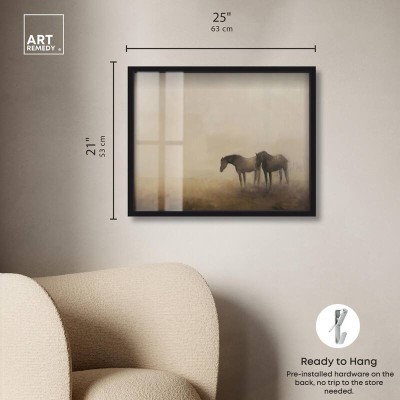 Equine Duo Shadowbox by Art Remedy