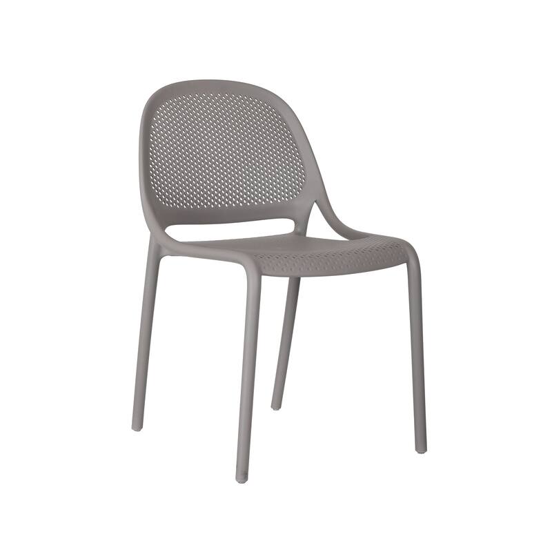 Shay Set of 4 Stackable Dining Chairs, Indoor/Outoor