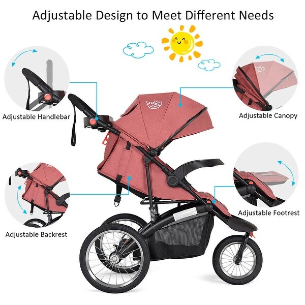 costway baby joy stroller